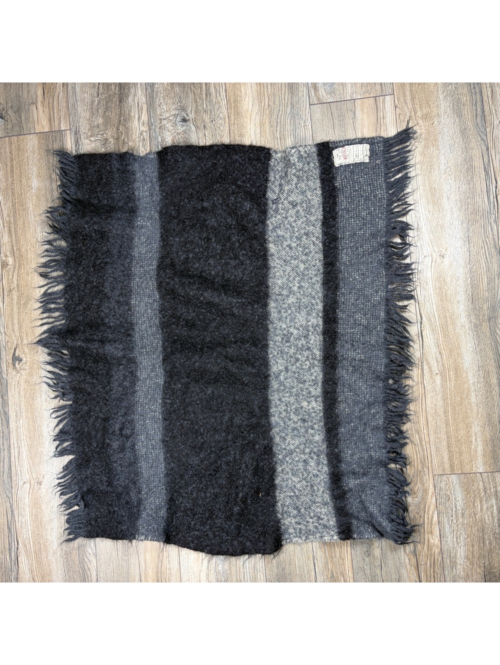 Avoca The Mill Mohair and Pure Wool Cozy Throw Blanket